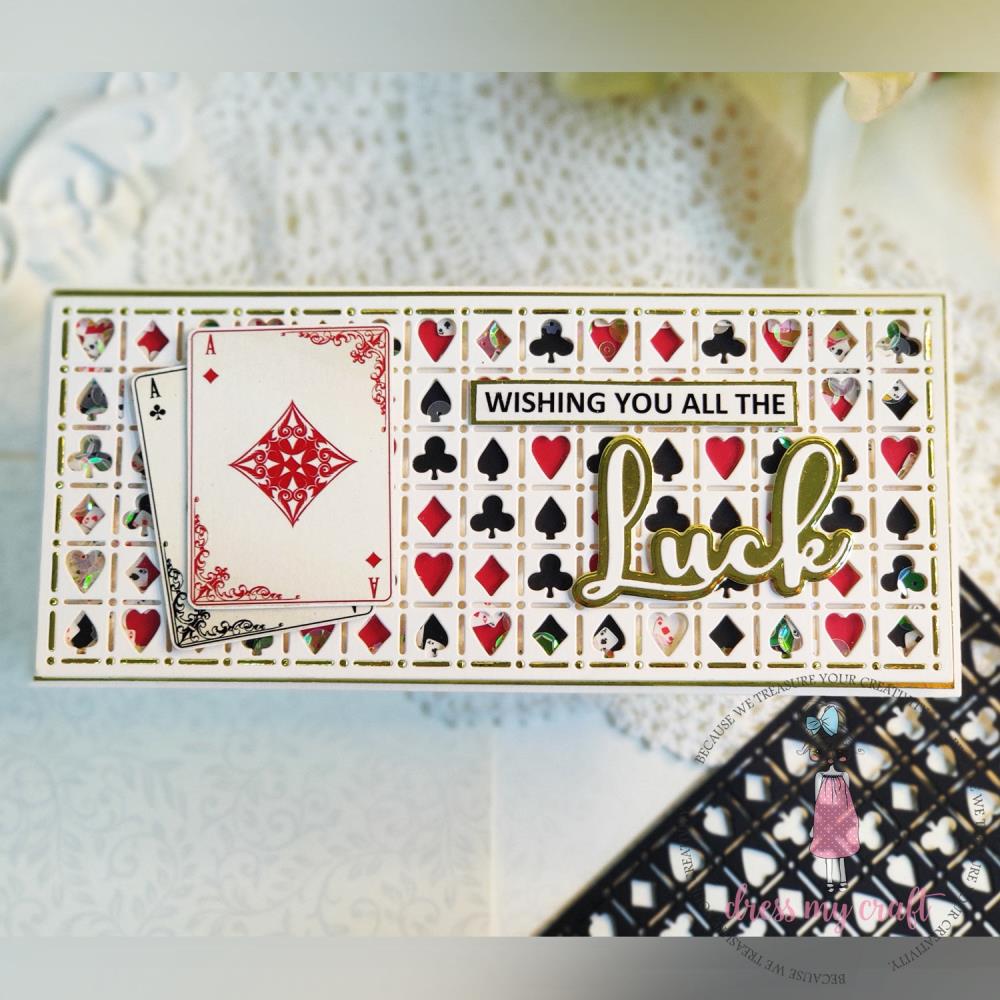 Playing Cards A4 Transfer Sheet