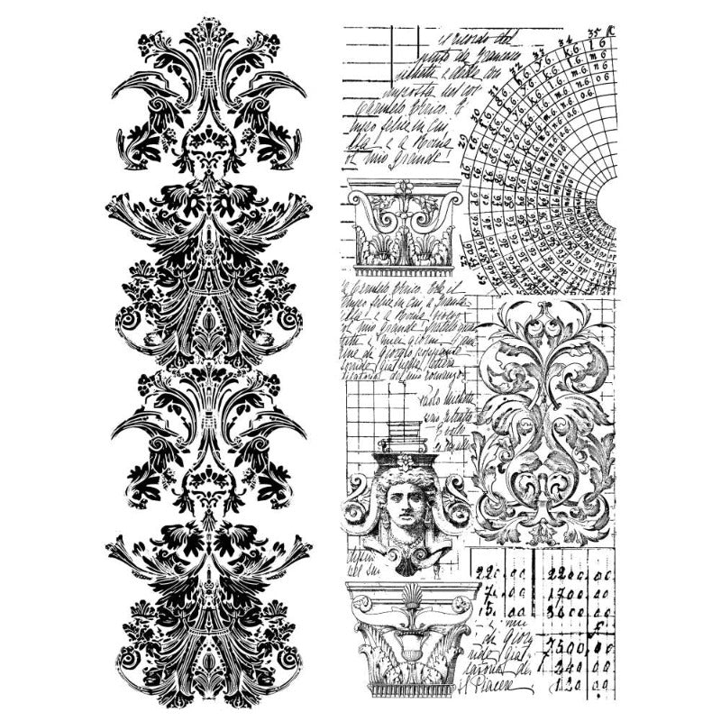 Sir Vagabond Borders Clear Stamp Set {Fantasy World 2}