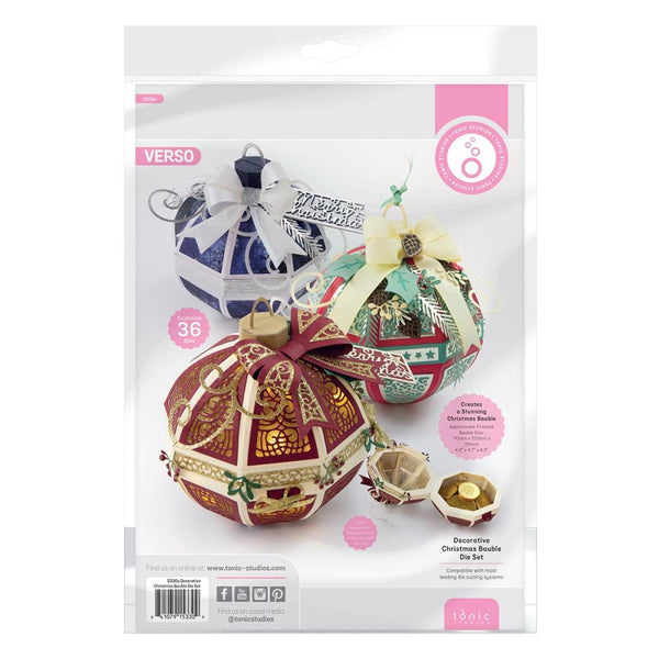 Decorative Christmas Bauble Die Set