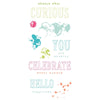 Hello You Sentiments Clear Stamps | 49 & Market {clearance}