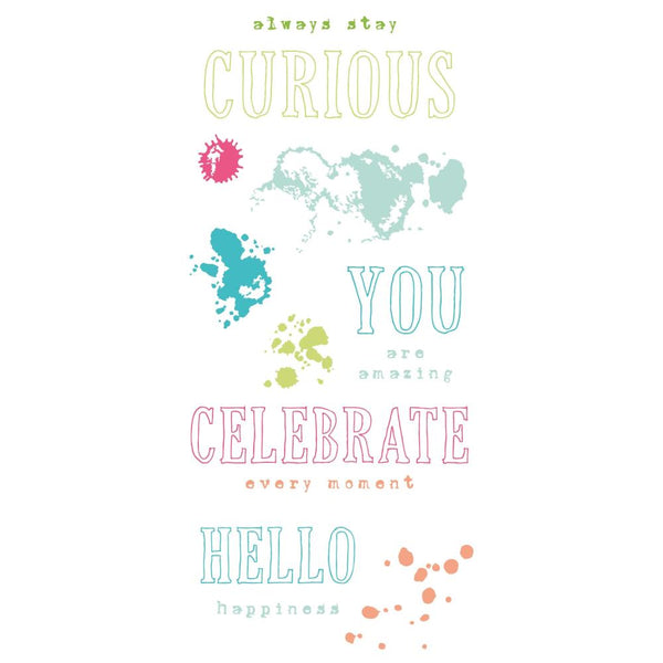 Hello You Sentiments Clear Stamps | 49 & Market {clearance}