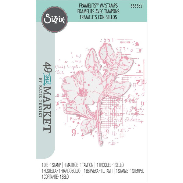 Sizzix Framelits Die & Stamp Set By 49 & Market