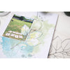 Painted Pencil Leaves Stamp + Die Set | 49 & Market {clearance}