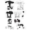 Painted Pencil Mushrooms Stamp + Die Set | 49 & Market {clearance}