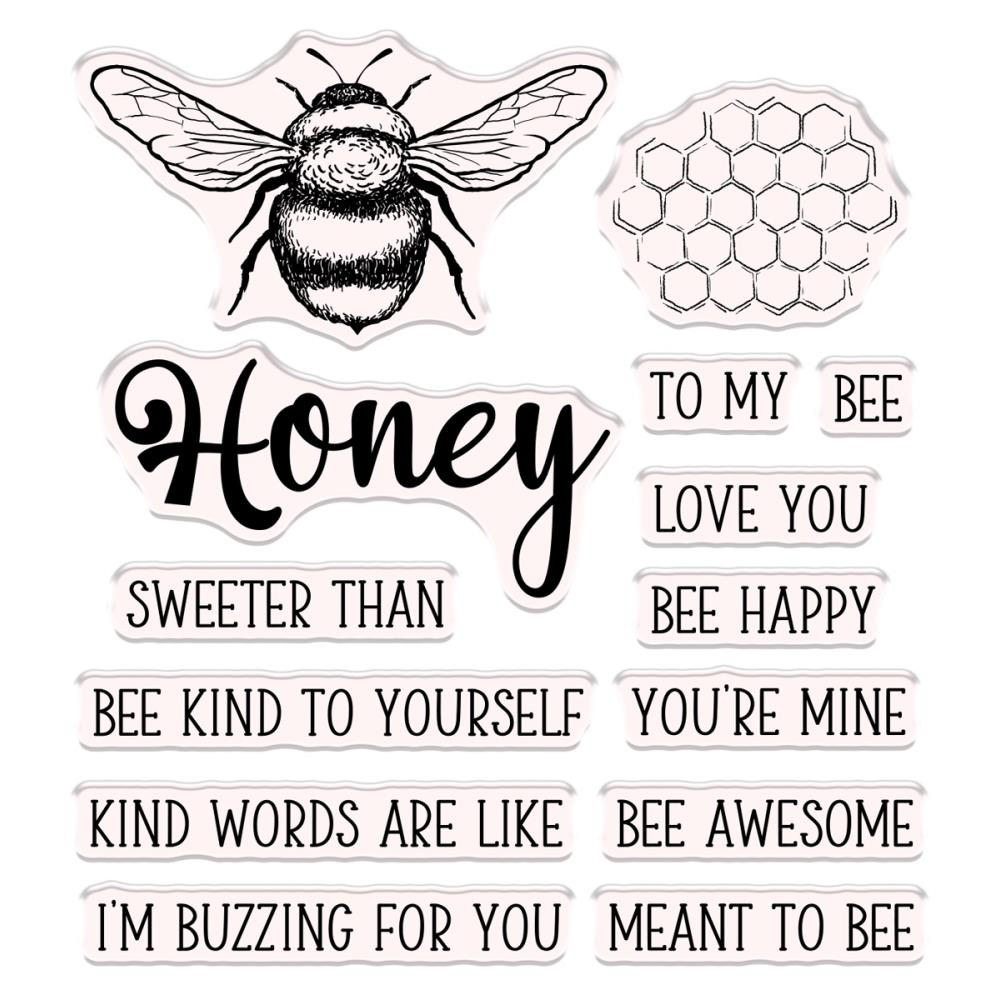 Sweet Honey Bee Stamp & Die Set | Nature's Garden