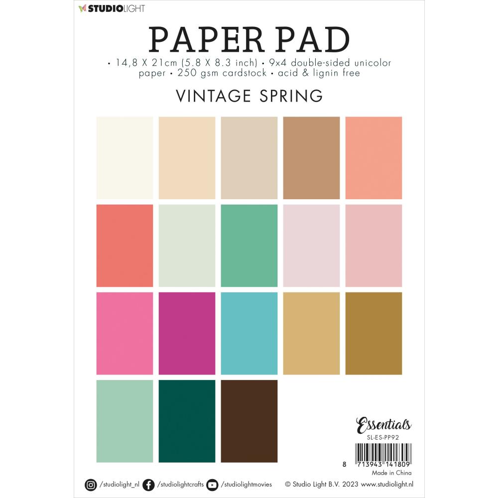Vintage Spring A5 Paper Pad No. 92 {clearance}