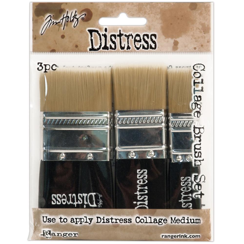 Distress Assorted Collage Brushes