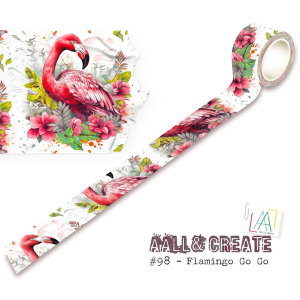 Flamingo Go Go Washi Tape No. 98