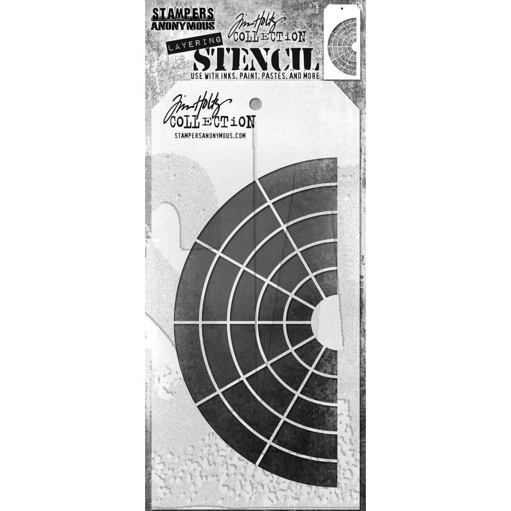 Wheel Slimline Layering Stencil | Tim Holtz