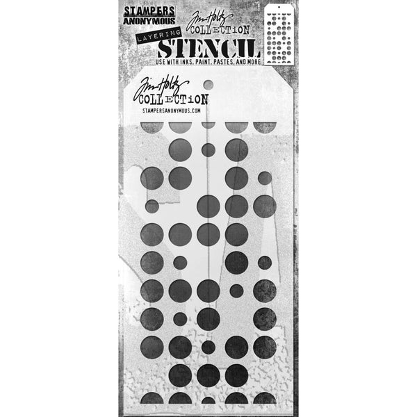 Spots Layered Stencil | Tim Holtz