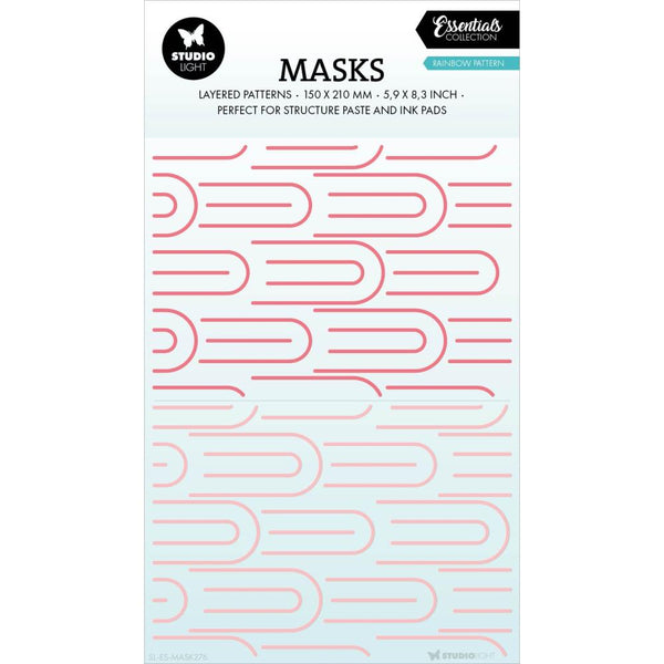 Rainbow Pattern A5 Stencil No. 276