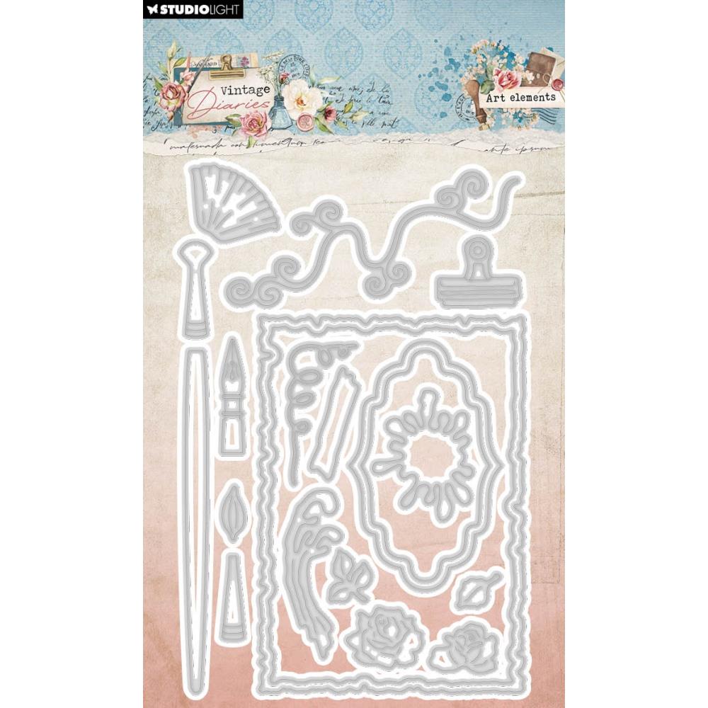 Art Elements Die Set No. 814 | Vintage Diaries