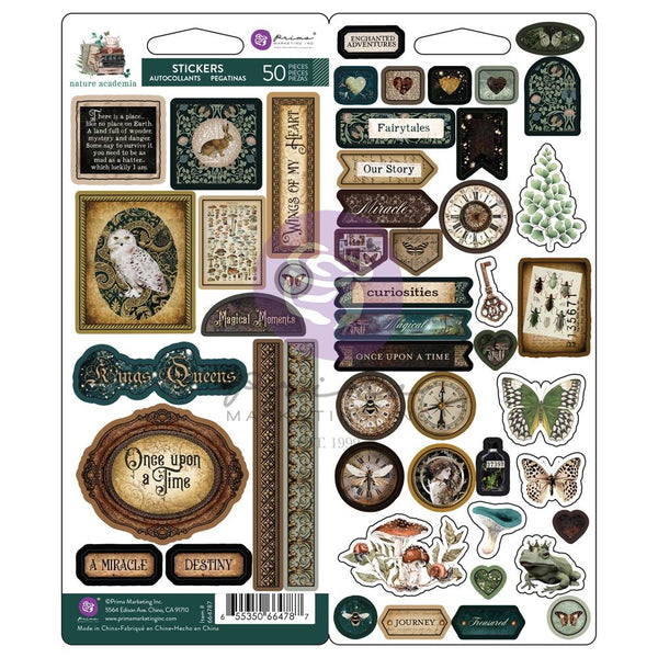 Nature Academia Sticker Sheet