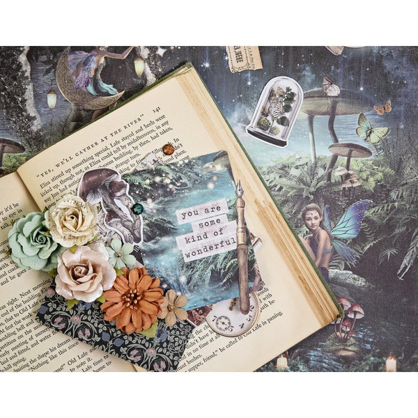 Forest Shades Paper Flowers | Nature Academia