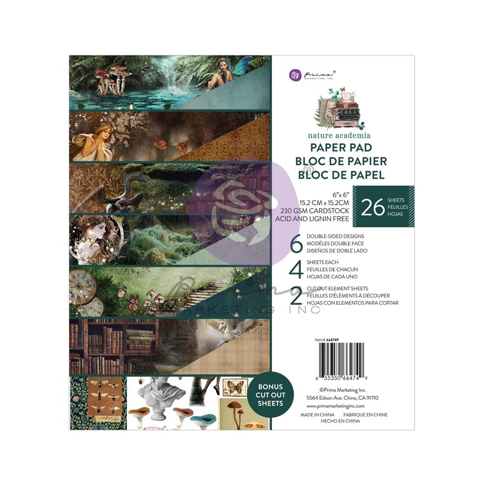 Nature Academia 6x6 Double-Sided Paper Pad