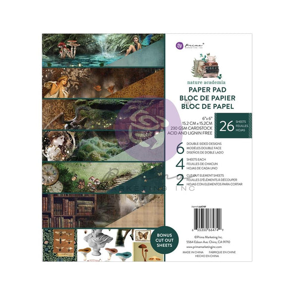 Nature Academia 6x6 Double-Sided Paper Pad