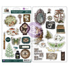 Nature Academia Chipboard Stickers