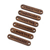 Wooden "Handmade" Project Labels | Hook Nook