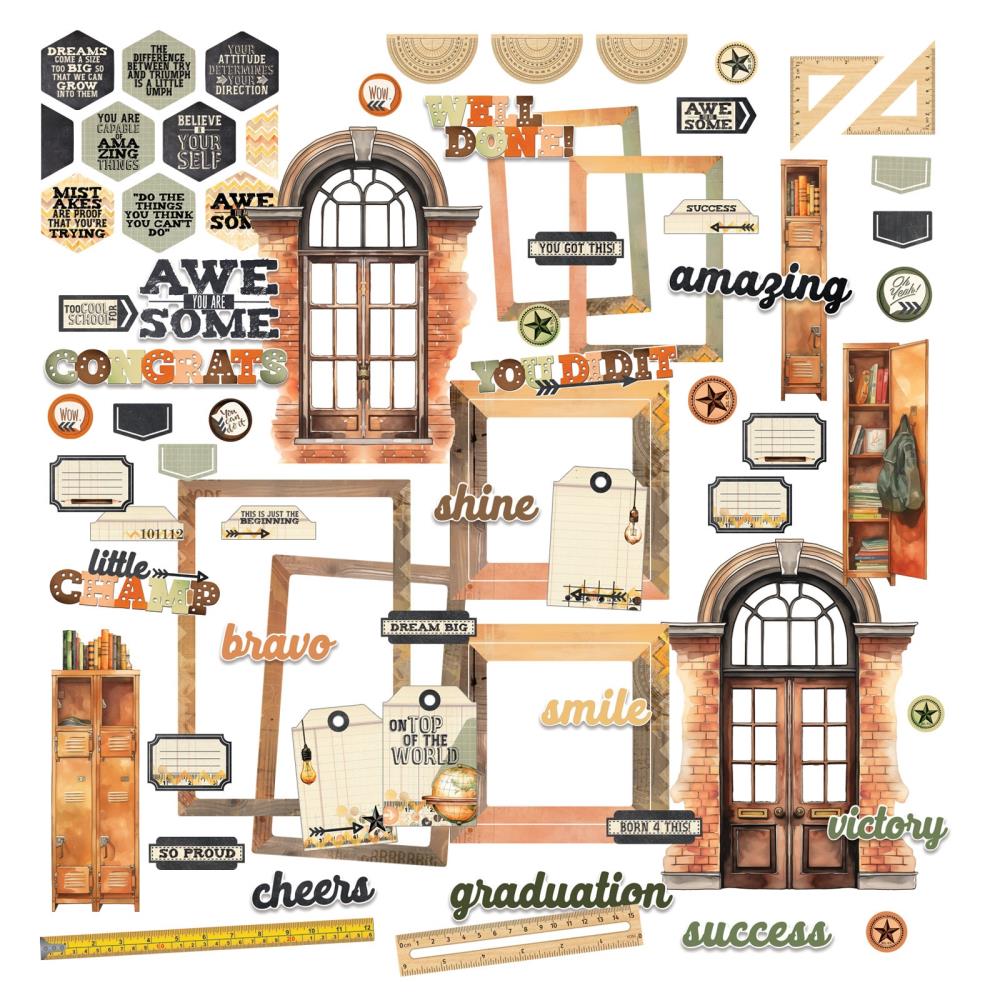 Academia Die Cuts {clearance}
