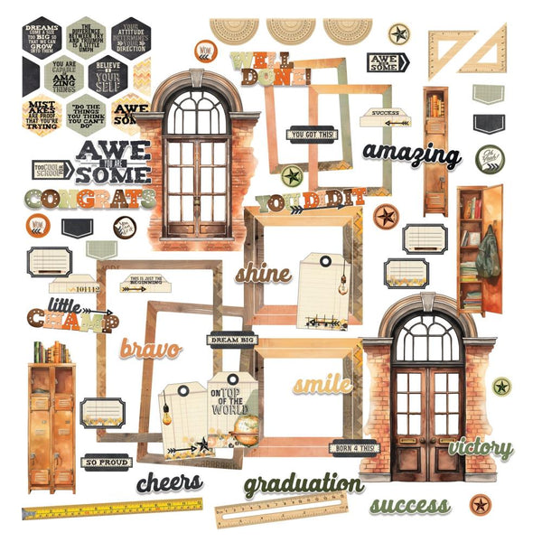 Academia Die Cuts {clearance}