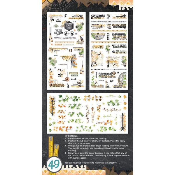 Academia Rub-Ons {clearance}