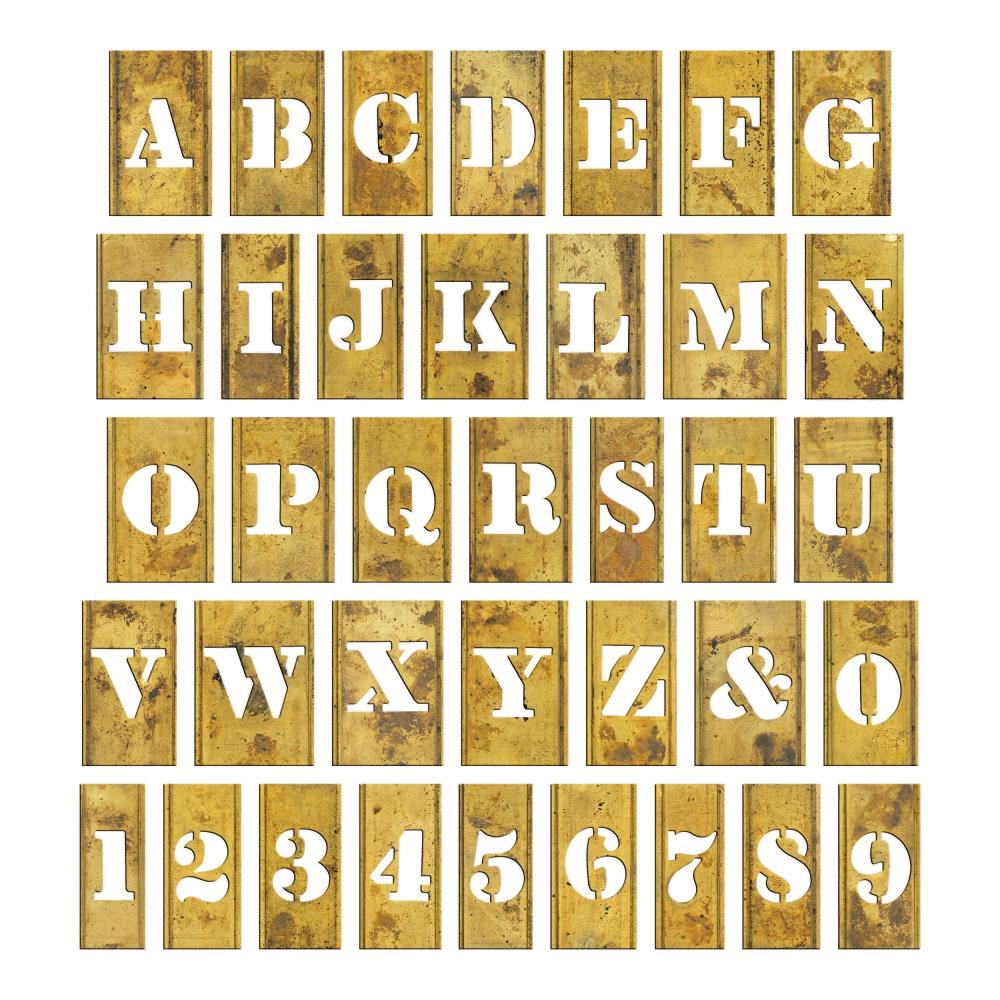 Mini Stencil Chips | idea-ology