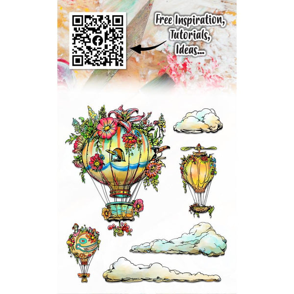 Loony Balloony A6 Clear Stamp Set No. 1187
