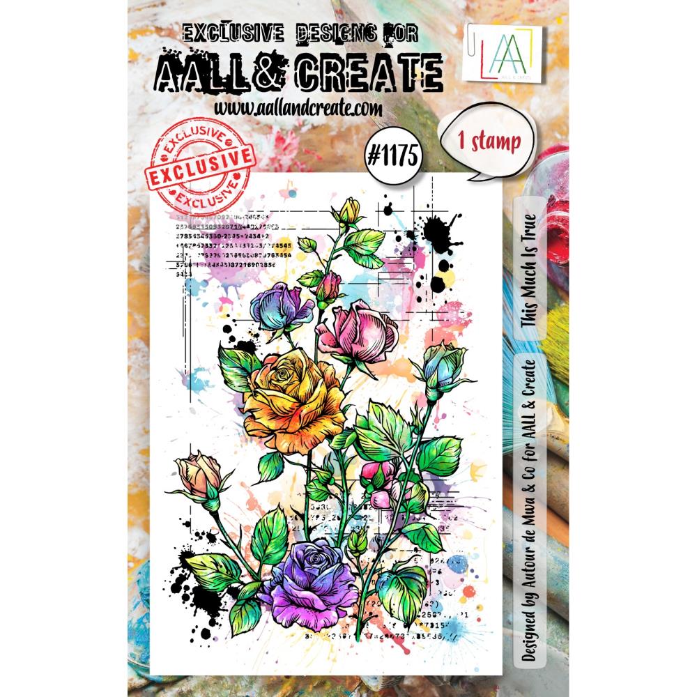 This Much is True A7 Clear Stamp Set No. 1175 {clearance}