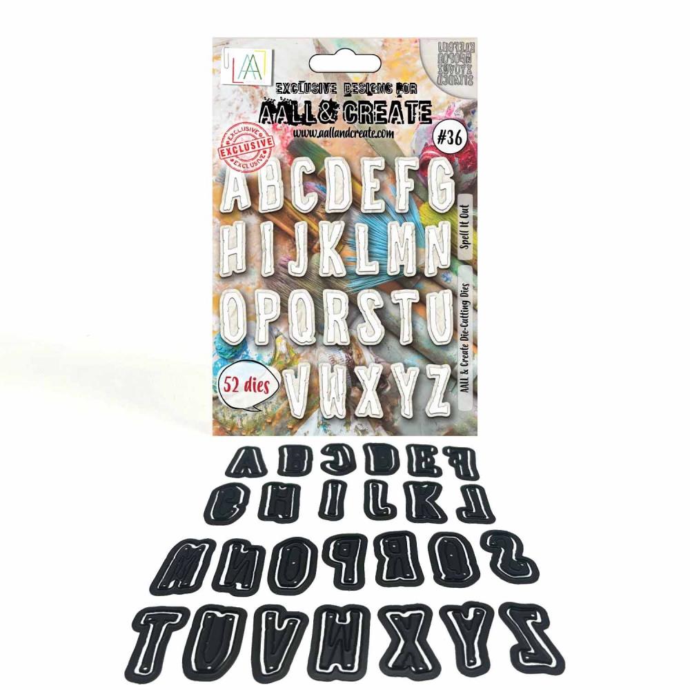 Spell it Out Alphabet Die Set No. 36