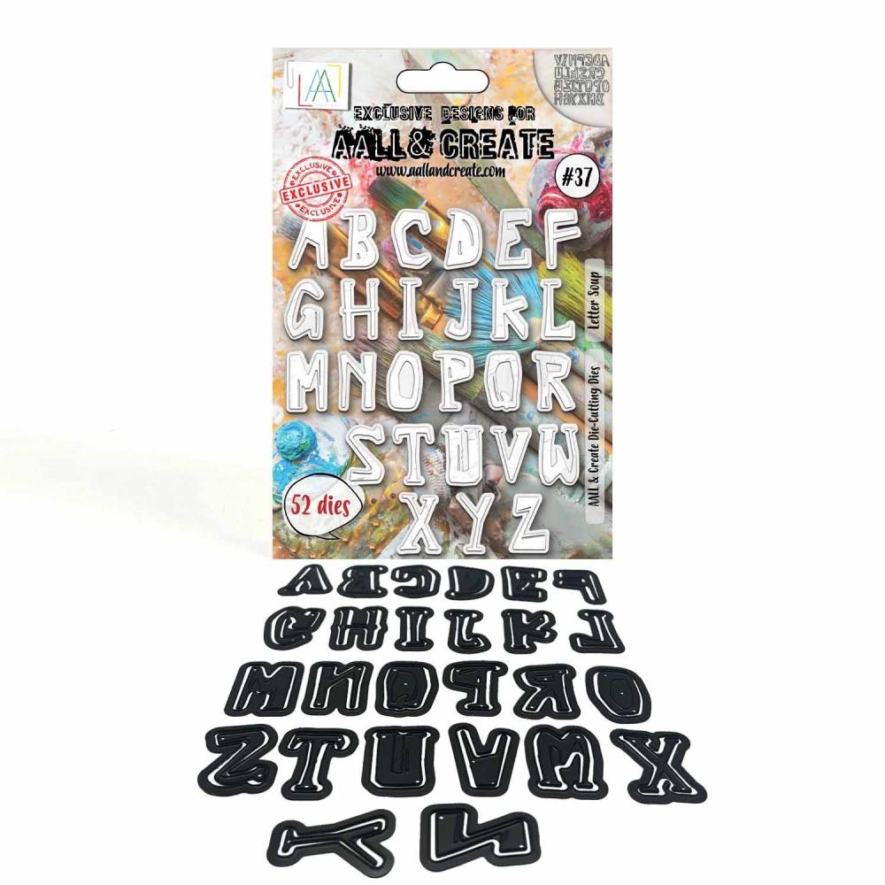 Letter Soup Alphabet Die Set No. 37
