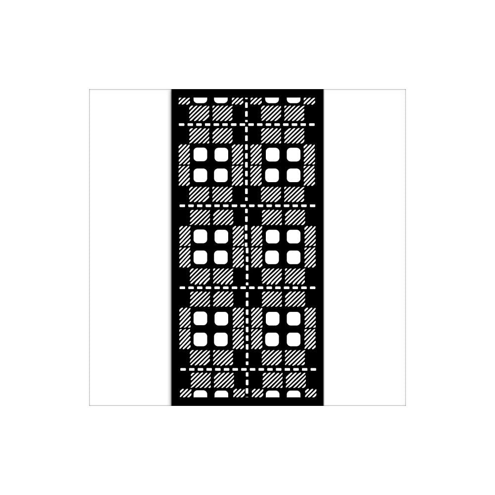 Fabric Pattern Slimeline (4.72