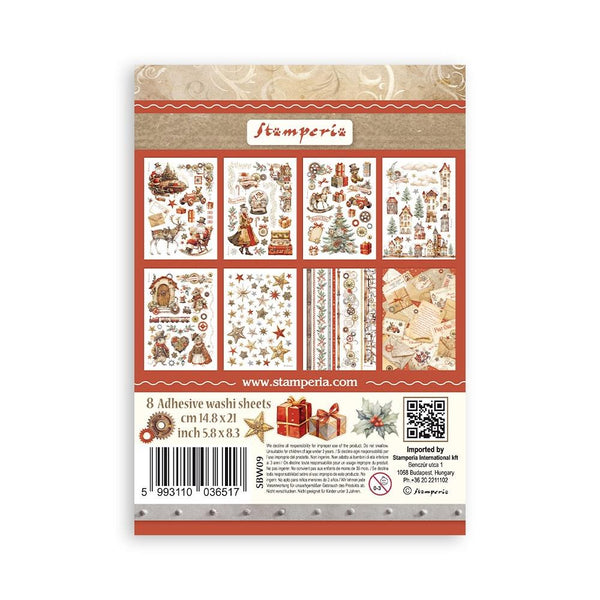 Gear Up For Christmas A5 Washi Pad