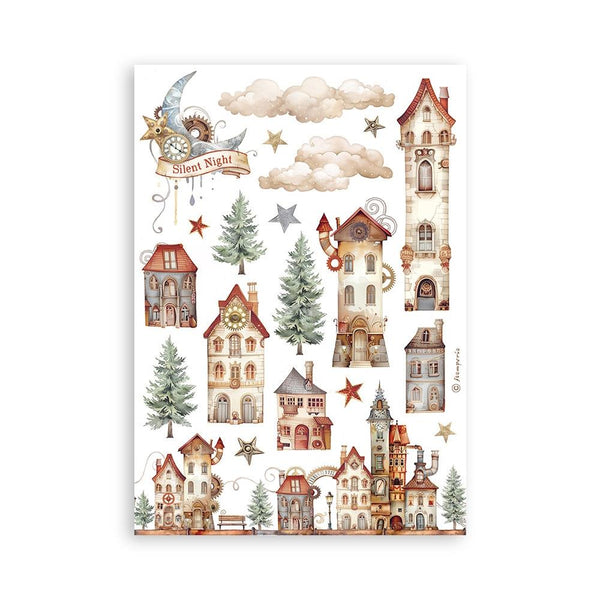 Gear Up For Christmas A5 Washi Pad