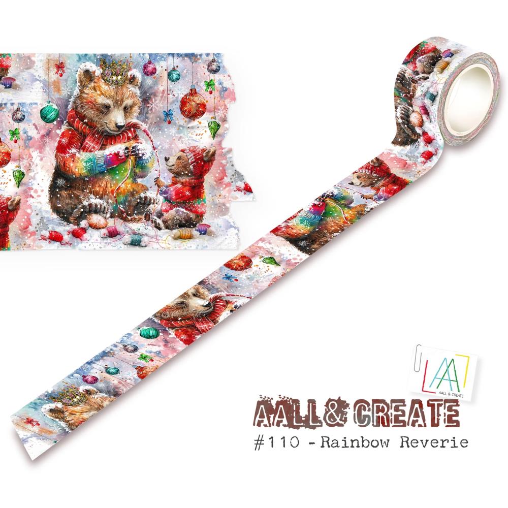 Rainbow Reverie {Christmas} Layer-it-Up Washi Tape No. 110