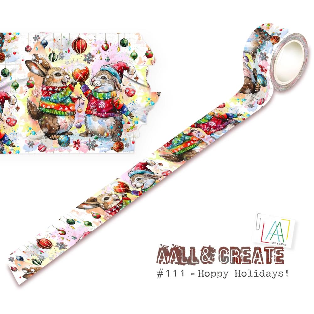 Hoppy Holidays {Christmas} Layer-it-Up Washi Tape No. 111