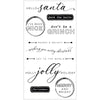 Jolly Sentiments Stamp + Die Set | 49 & Market
