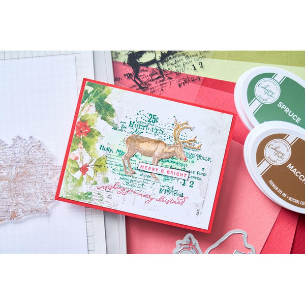 Reindeer Mix Cluster Stamp + Die Set | 49 & Market