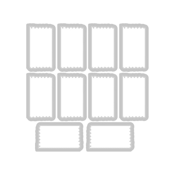 Tabbed Alpha Stamp + Die Set | 49 & Market