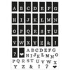 Tabbed Alpha Stamp + Die Set | 49 & Market