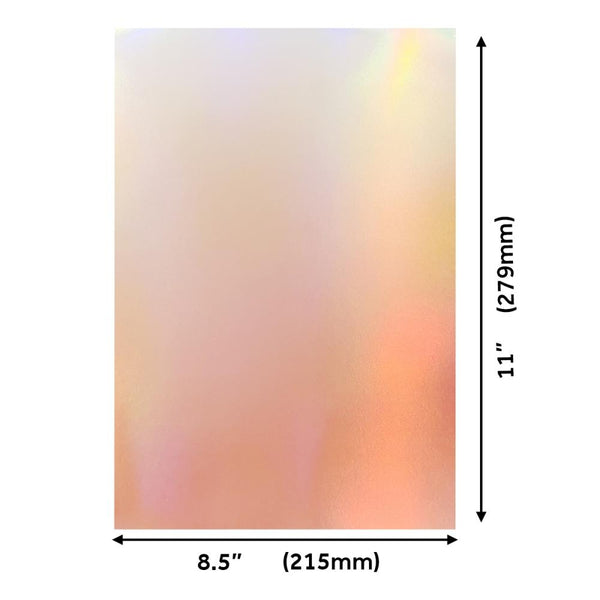 Angel Fire Ombre Iridescent Mirror Cardstock
