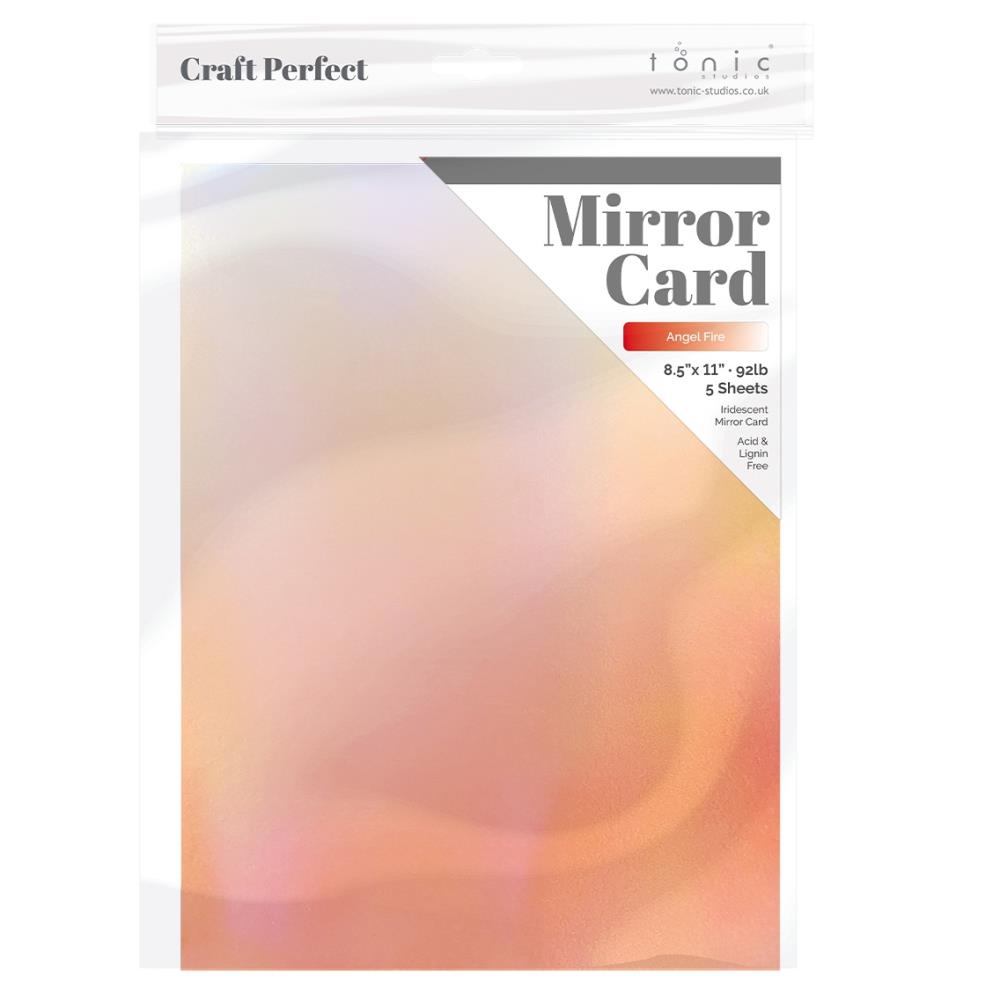 Angel Fire Ombre Iridescent Mirror Cardstock