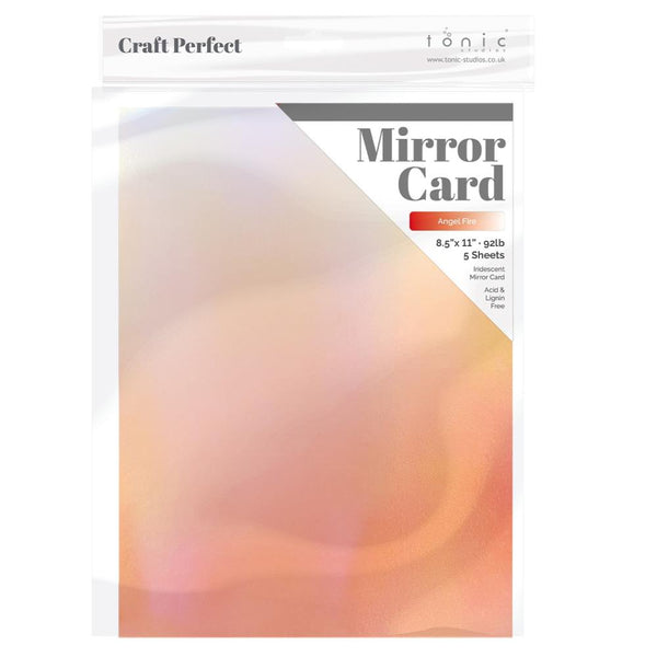 Angel Fire Ombre Iridescent Mirror Cardstock