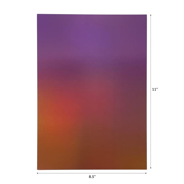 Indian Summer Ombre Iridescent Mirror Cardstock