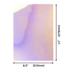 Prismatic Pink Iridescent Glossy Mirror Cardstock