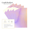 Prismatic Pink Iridescent Glossy Mirror Cardstock
