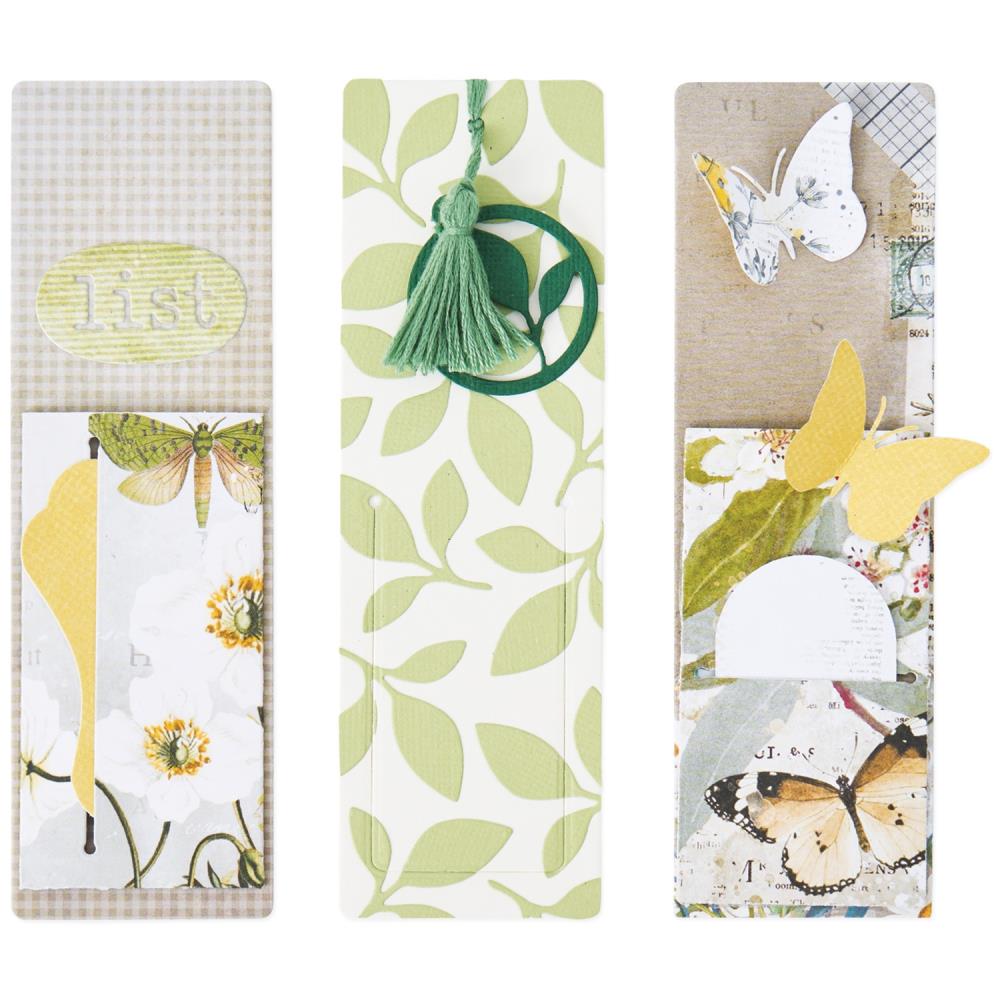 Bookmark w/ Toppers & Pockets Die Set | Eileen Hull