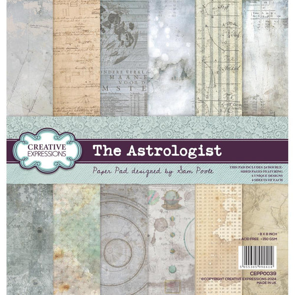 The Astrologist 8x8 Paper Pad | Sam Poole