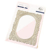 Dainty Floral Frame Press Plate