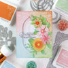 Dainty Floral Frame Press Plate