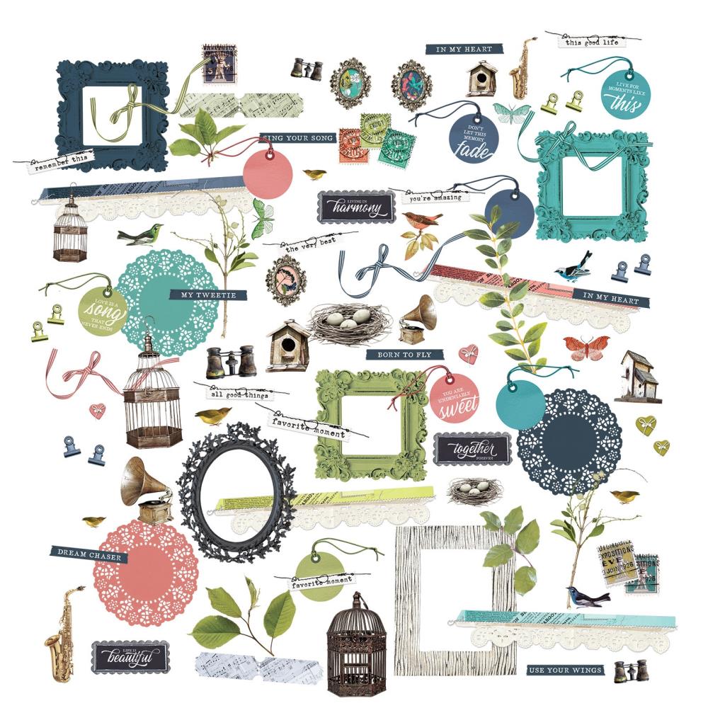 Birdsong Laser Cuts Elements